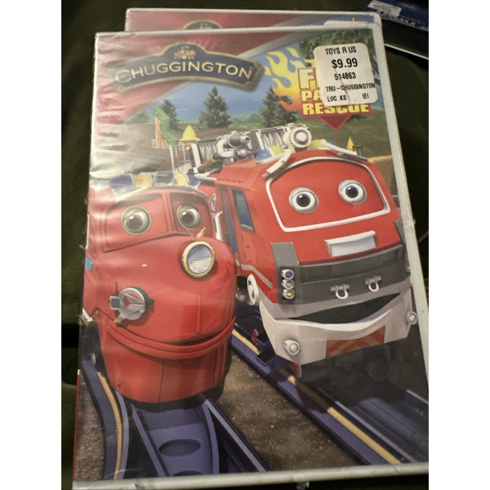 Chuggington Fire Patrol Rescue DVD Animated Kids Series Anchor Bay 013132632452
